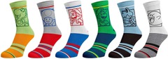 Bas / Socks - Super Mario 6 Pairs De Bas